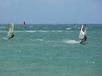 Wind Surfers at Kahului Bay
